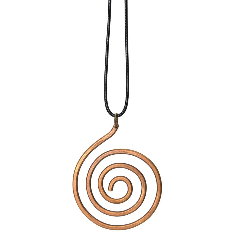 Handmade Pure Copper Necklace Pendant Vintage